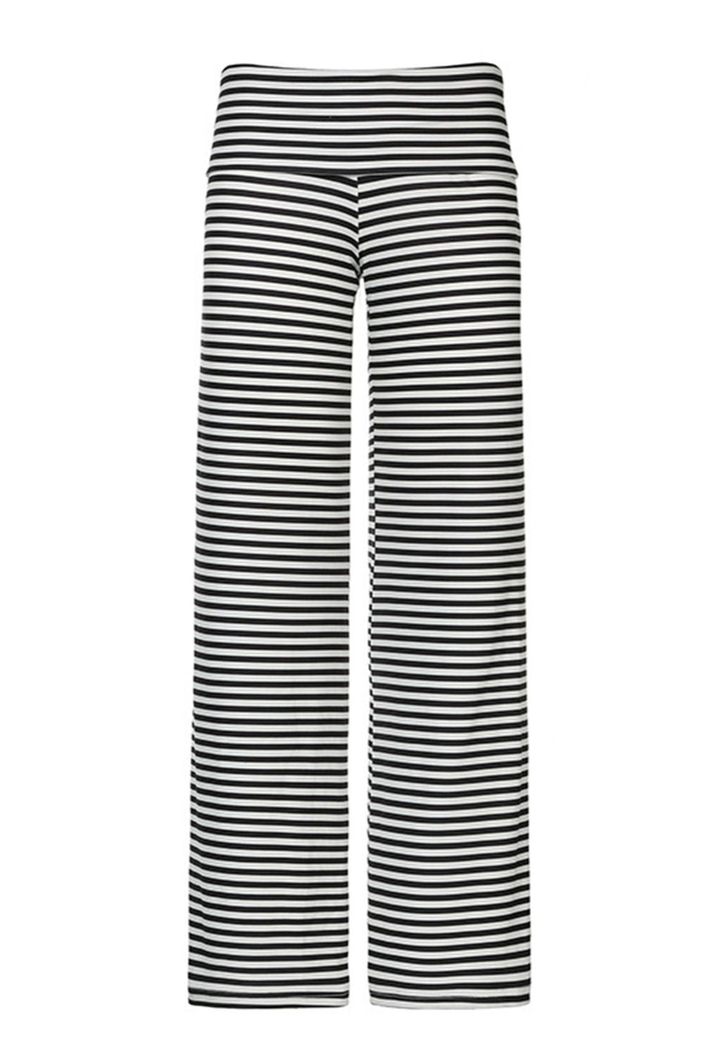 Striped Wide Leg Pants