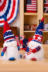 2-Piece Independence Day Knit Decor Gnomes - Cute Little Wish