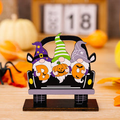 3-Piece Halloween Element Car-Shape Ornaments - Cute Little Wish