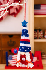 4-Piece Independence Day Knit Hanging Gnomes - Cute Little Wish