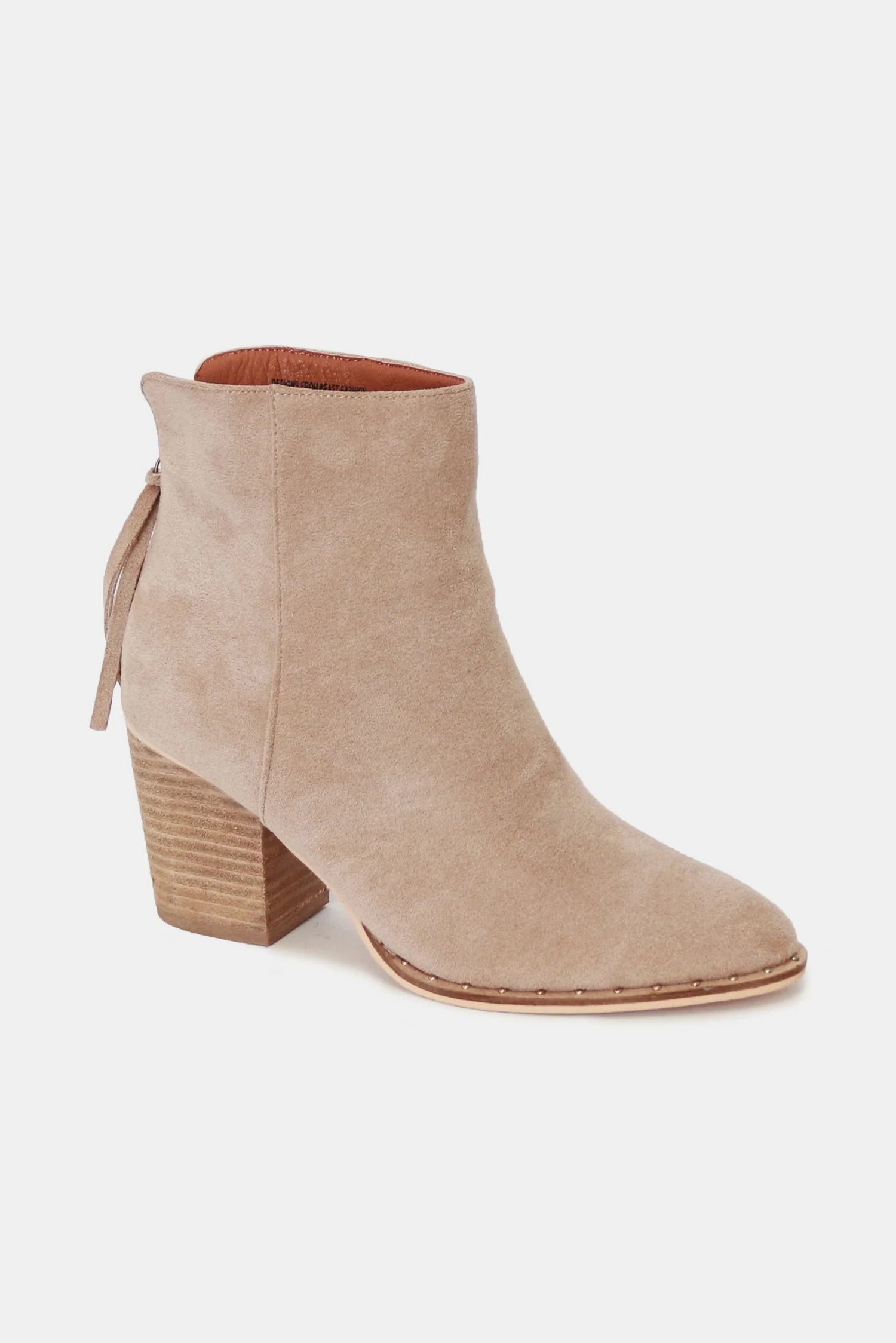 Beast Fashion Suede Point Toe Ankle Booties