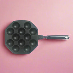 Aluminum Takoyaki Pan - 12 - Cavity Octopus Ball Baking Tool - Cute Little Wish