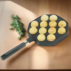 Aluminum Takoyaki Pan - 12 - Cavity Octopus Ball Baking Tool - Cute Little Wish