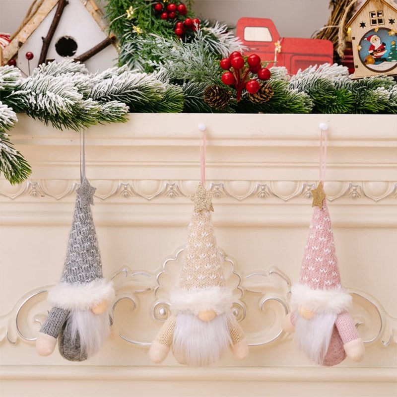 Assorted 2-Piece Faceless Gnome Hanging Widgets - Cute Little Wish