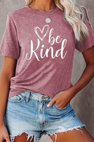 Be Kind Graphic T-Shirt - Cute Little Wish
