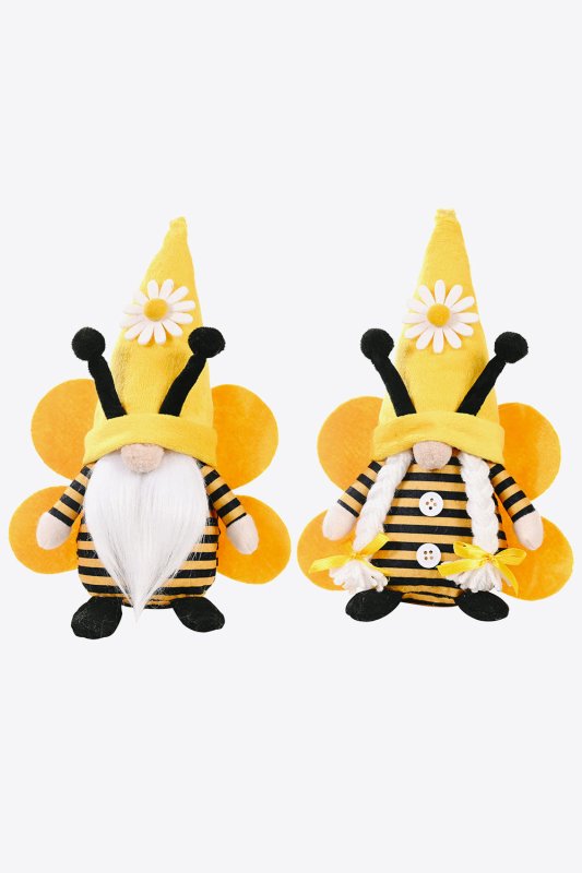 Bee Faceless Short Leg Gnome - Cute Little Wish