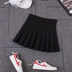 Black Academia Pleated Skirt - Cute Little Wish