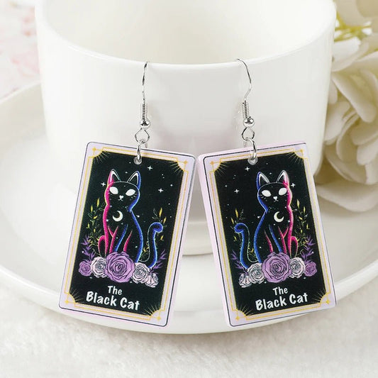 Black Cats Earring - Cute Little Wish