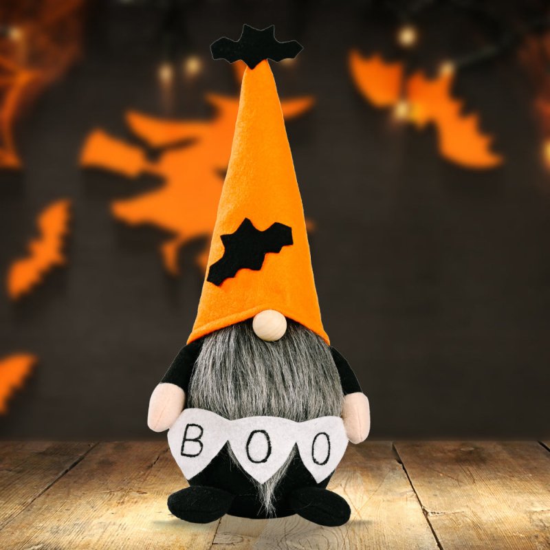 BOO Pointed Hat Faceless Gnome - Cute Little Wish