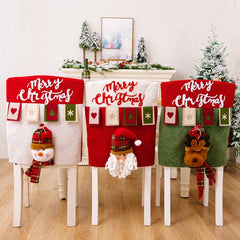 Christmas Chair Cover - Cute Little Wish