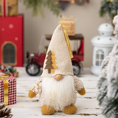 Christmas Pointed Hat Faceless Doll Ornament - Cute Little Wish