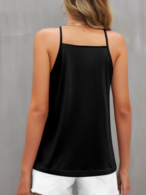 Color Block Grecian Neck Cami - Cute Little Wish