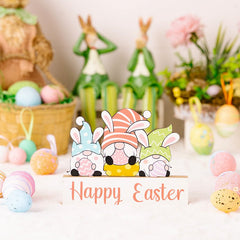 Easter Element Wooden Ornament - Cute Little Wish