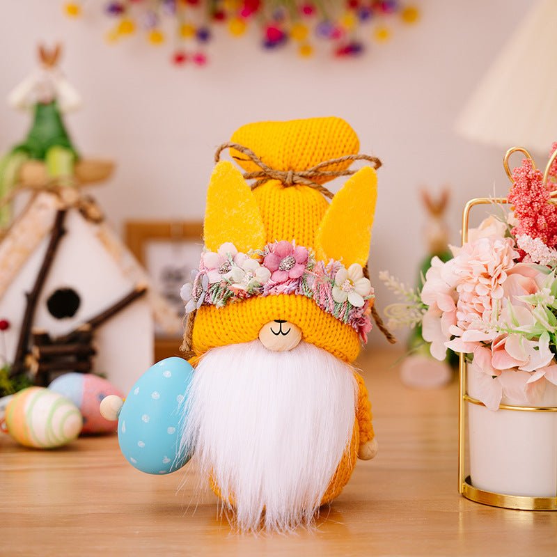 Easter Knit Faceless Doll - Cute Little Wish