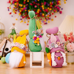 Easter Knit Faceless Doll - Cute Little Wish