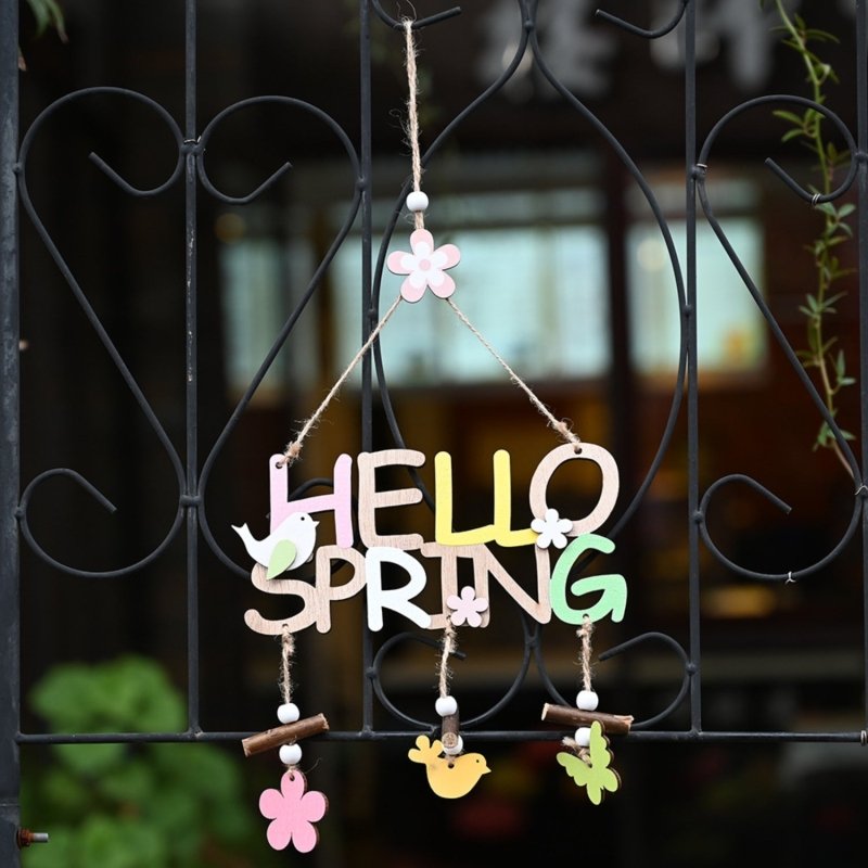 Easter Wooden Hanging Widget - Cute Little Wish