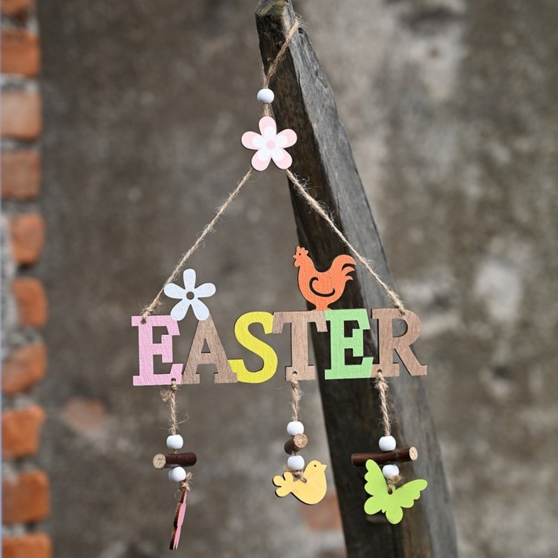 Easter Wooden Hanging Widget - Cute Little Wish