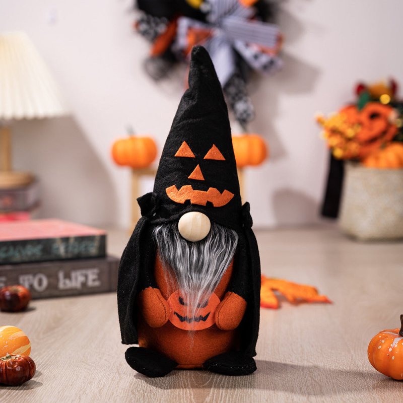 Halloween Faceless Short Leg Gnome - Cute Little Wish