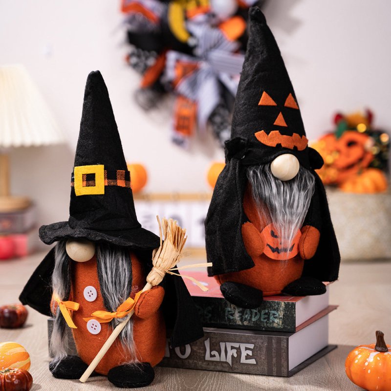 Halloween Faceless Short Leg Gnome - Cute Little Wish