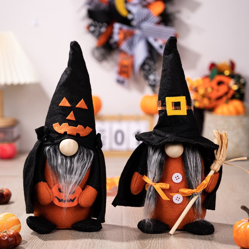 Halloween Faceless Short Leg Gnome - Cute Little Wish