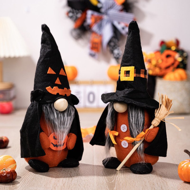 Halloween Faceless Short Leg Gnome - Cute Little Wish