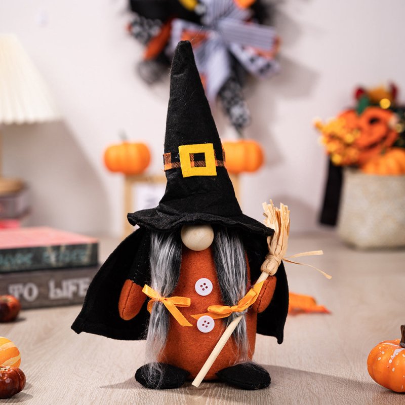 Halloween Faceless Short Leg Gnome - Cute Little Wish