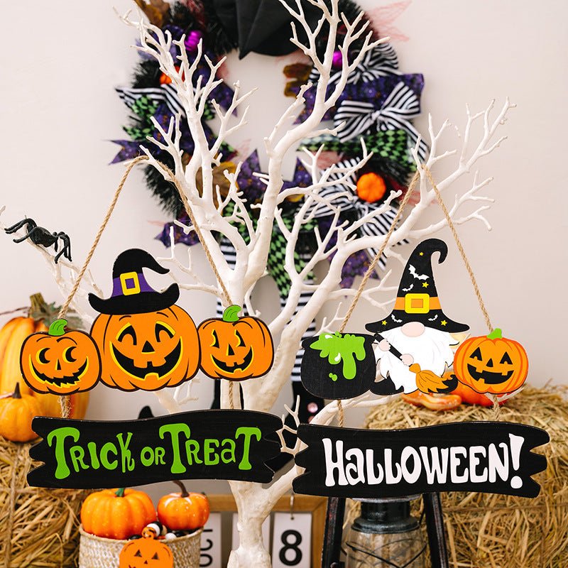 HALLOWEEN TRICK OR TREAT Hanging Widget - Cute Little Wish