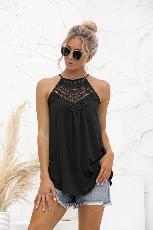 Halter Crochet Tank Top - Cute Little Wish