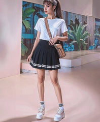 Japanese School Girl Black Mini Skirt - Cute Little Wish