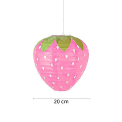 Kawaii Pink Strawberry Party Decoration Lantern - Cute Little Wish