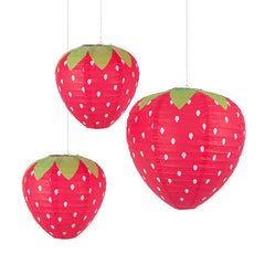 Kawaii Pink Strawberry Party Decoration Lantern - Cute Little Wish