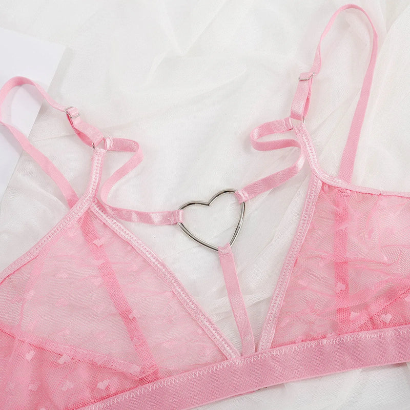 Kawaii Sexy Lingerie Underwear Lace Bra and Party Sets - Cute Little Wish