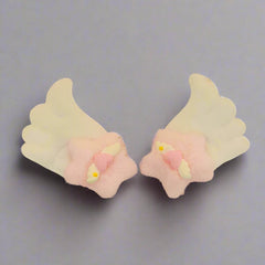 Kawaii Wing Hair Clips with Stars - Cute Fantasy Accessory - Cute Little Wish