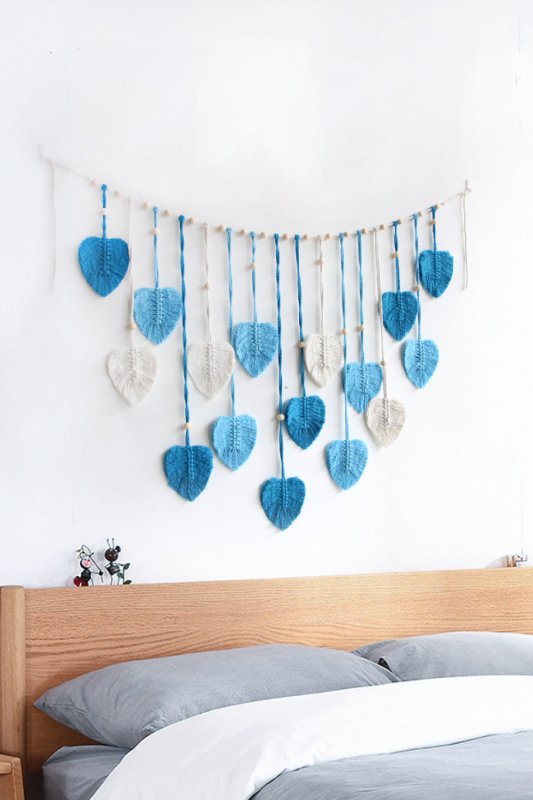 Macrame Leaf Wall Hanging - Cute Little Wish