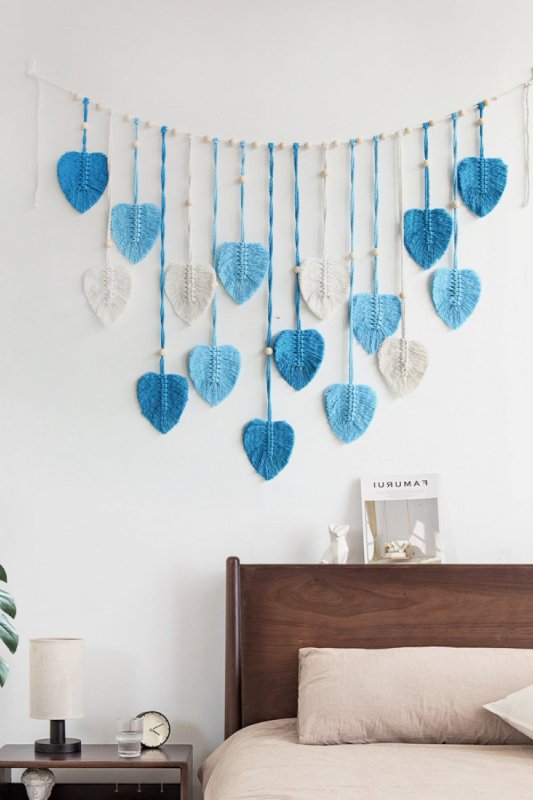 Macrame Leaf Wall Hanging - Cute Little Wish