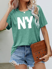 NY the Statue of Liberty Graphic Tee - Cute Little Wish