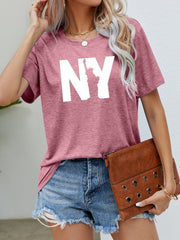 NY the Statue of Liberty Graphic Tee - Cute Little Wish