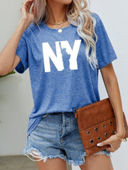 NY the Statue of Liberty Graphic Tee - Cute Little Wish