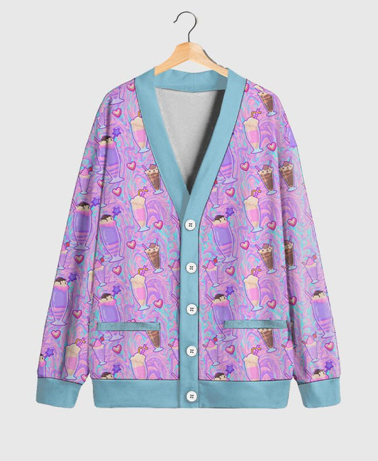 Plus Size Milkshake Pastel Cardigan - Cute Little Wish