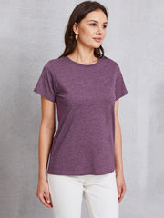 Round Neck Short Sleeve T-Shirt - Cute Little Wish