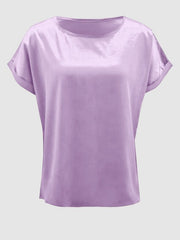 Round Neck Short Sleeve T-Shirt - Cute Little Wish