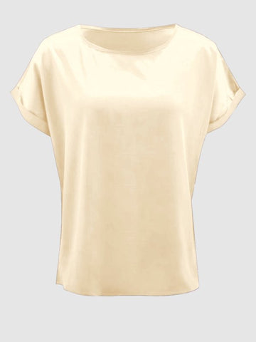 Round Neck Short Sleeve T-Shirt - Cute Little Wish
