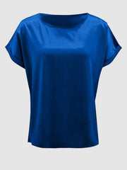 Round Neck Short Sleeve T-Shirt - Cute Little Wish