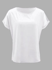 Round Neck Short Sleeve T-Shirt - Cute Little Wish