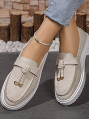 Round Toe Flat Slip - Ons