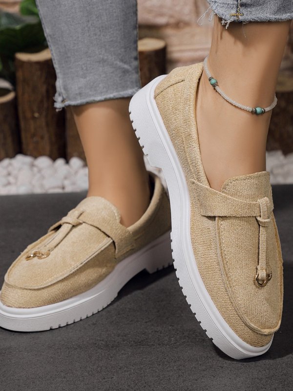 Round Toe Flat Slip - Ons