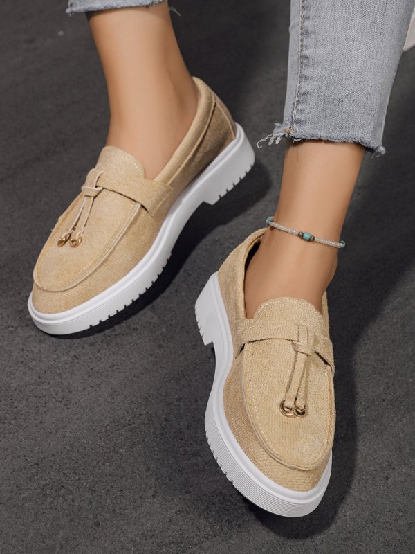 Round Toe Flat Slip - Ons