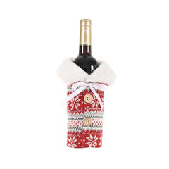 Snowflake Wine Bottle Cover - Cute Little Wish